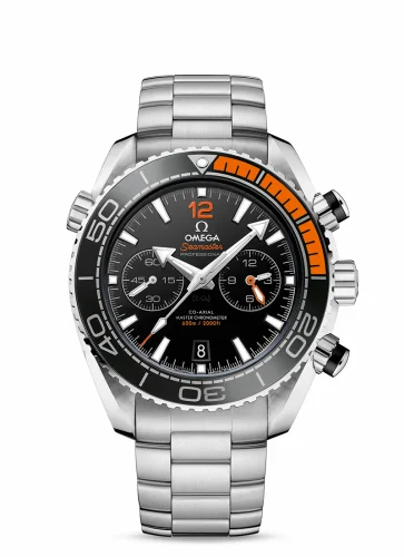 Omega Seamaster Planet Ocean 600M Co-Axial 45.5 Master Chronometer Chronograph Stainless Steel / Orange / Bracelet 215.30.46.51.01.002 (21530465101002)